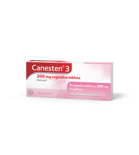 Canesten3 200mg, vaginalne tablete