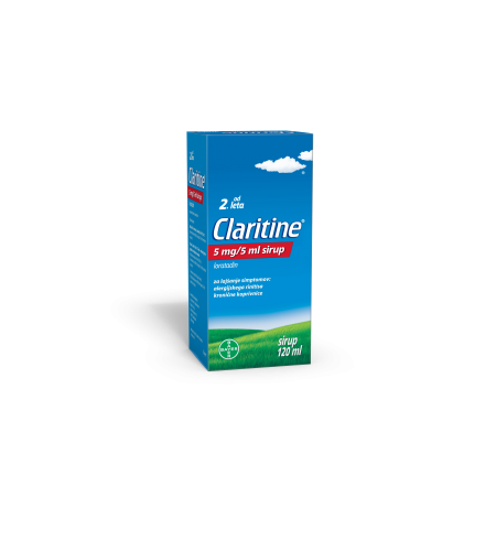 Claritine 5mg/5mL, sirup, 120mL