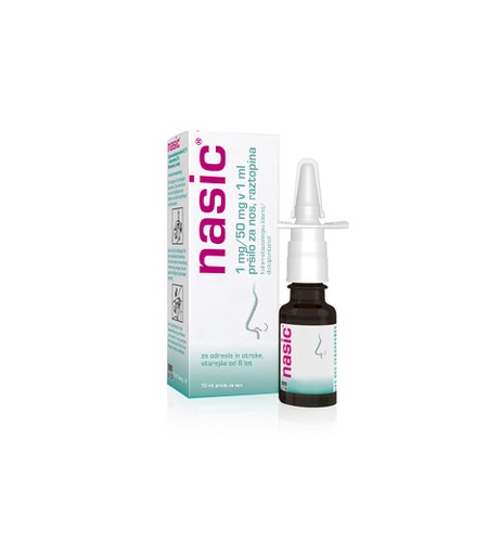 Nasic 1mg/50mg/mL, pršilo za nos
