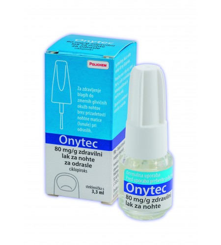 Onytec 80mg/g, zdravilni lak za nohte