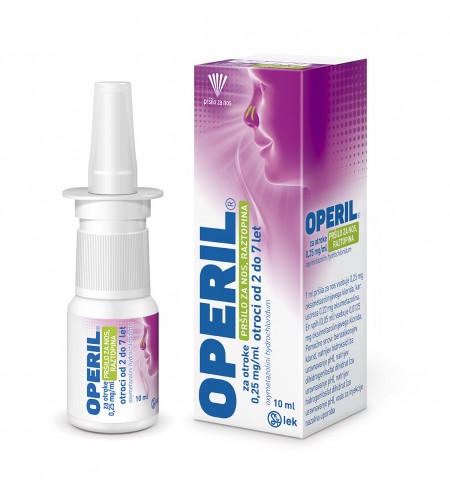 Operil 0,25 mg/mL, pršilo za nos