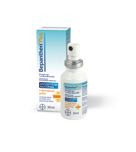 Bepanthen Plus, dermalno pršilo, 30mL