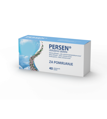 Persen, 40 obloženih tablet
