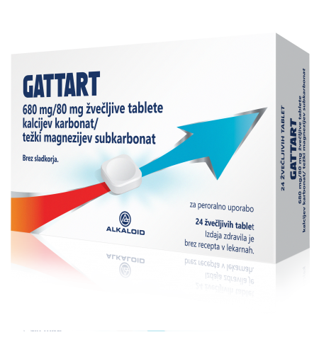 Gattart (24 žvečljivih tablet)