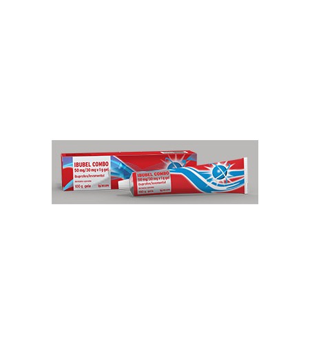 Ibubel Combo 50mg/30mg/1g, gel, 100g