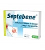 Septabene z okusom limone in bezga 3mg/1mg, 16 pastil
