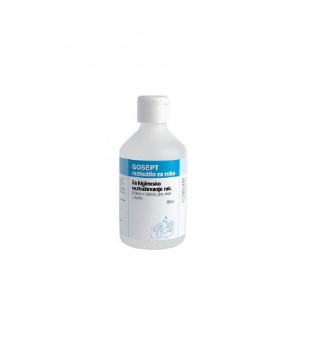 GOSEPT, razkužilo za roke, 300mL