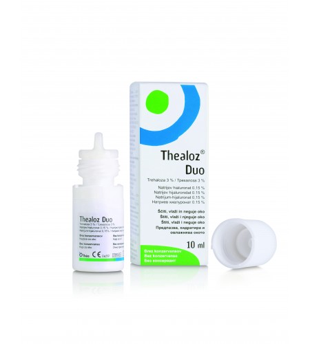 Thealoz Duo, kapljice za oči, 10 ml