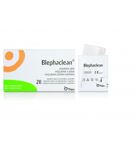 Blephaclean, 20 sterilnih krpic