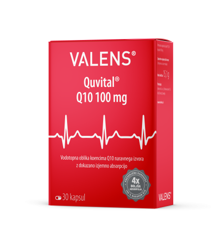 Valens Quvital Q10 100mg, 30 kapsul