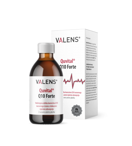 Valens Quvital Q10 Forte 15mg/mL, tekočina, 180mL