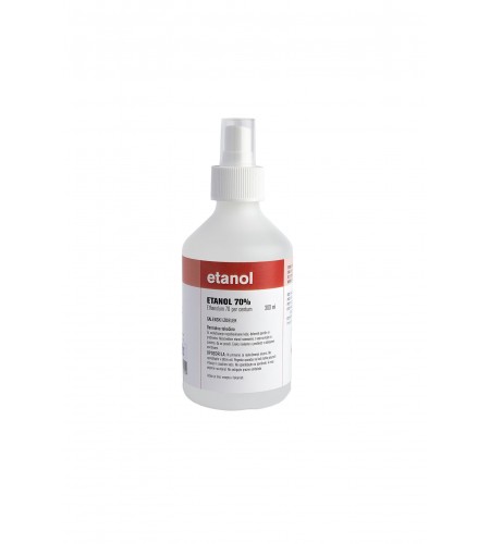 Etanol 70% z razpršilcem, 300 mL