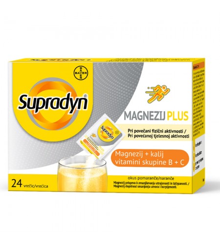 SUPRADYN Magnezij plus 24 vrečic
