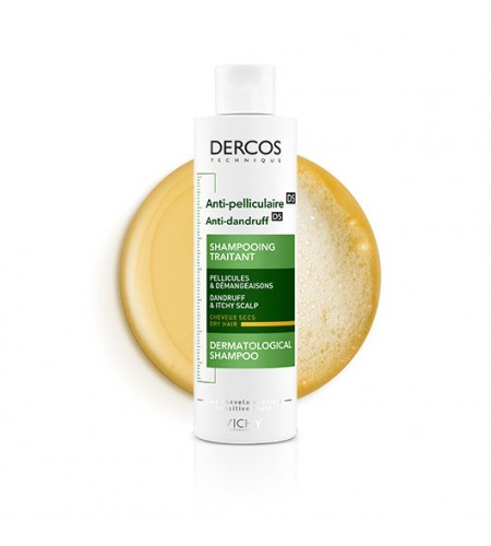 DERCOS ŠAMPON PROTI PRHLJAJU ZA SUHO LASIŠČE  200ML