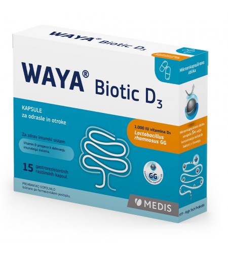WAYA Biotic D3 15 kapsul