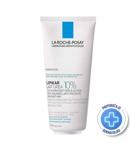 LRP LIPIKAR LAIT UREA 10% 200 ml