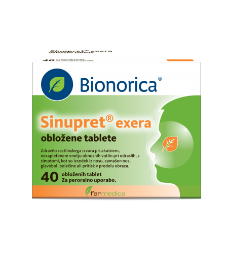 SINUPRET exera 40 tablet