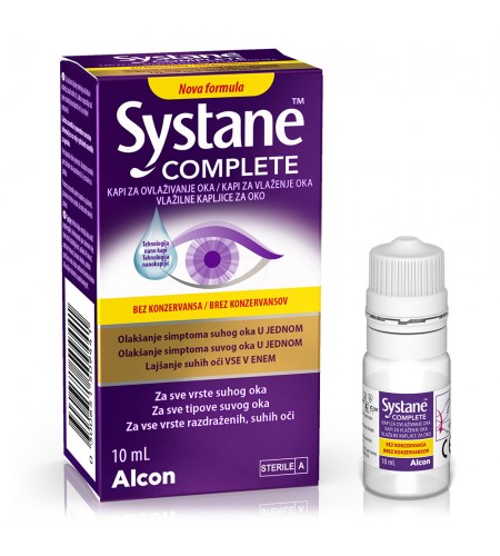 SYSTANE COMPLETE kapljice brez konzervansov 10ml
