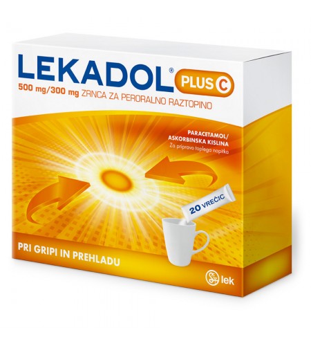 Lekadol plus C (20 vrečk)
