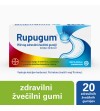 RUPUGUM 750 mg žvečilni gumi 20x