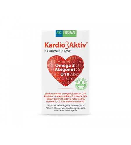 Kardio3Aktiv 30 mehkih kapsul