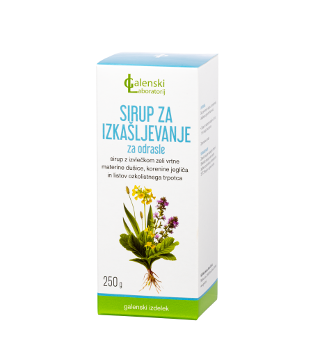 SIRUP ZA IZKAŠLJEVANJE  ZA ODRASLE 250g