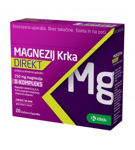 Magnezij KRKA Direkt 20 vrečk