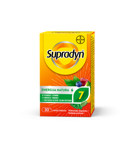 SUPRADYN Energija Natura 30 tablet