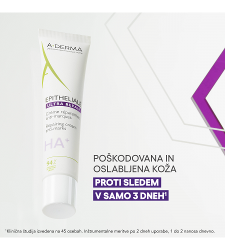 A-Derma Epithelial ultra obnavljajoča krema proti sledem 40 ml