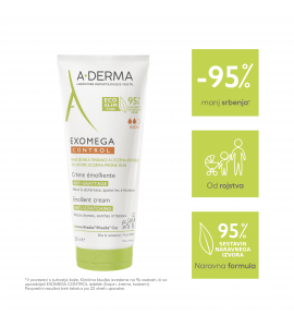A-DERMA Exomega Control emolientna krema 200 ml