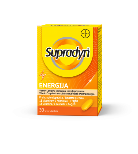 SUPRADYN Energija Q10, 30 filmsko obloženih tablet