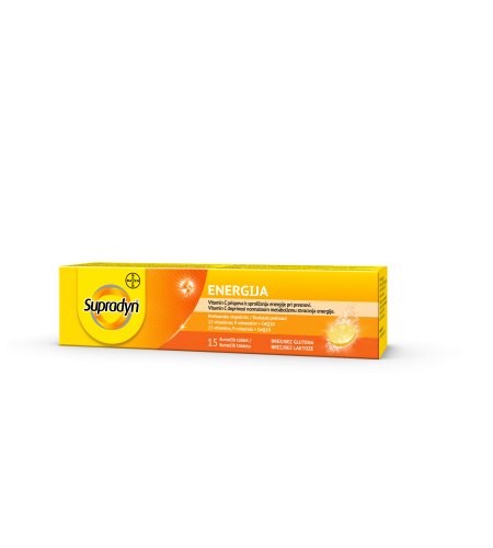 SUPRADYN Energija Q10, 15 šumečih tablet